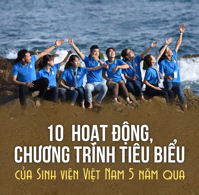 10 hoạt động, chương trình tiêu biểu của sinh viên Việt Nam