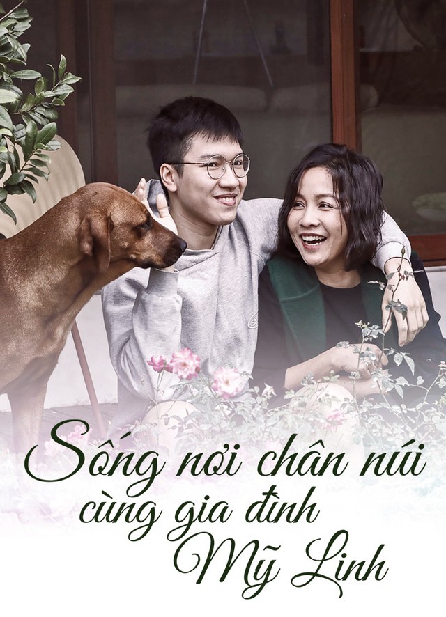 Sống nơi chân núi cùng gia đình Mỹ Linh