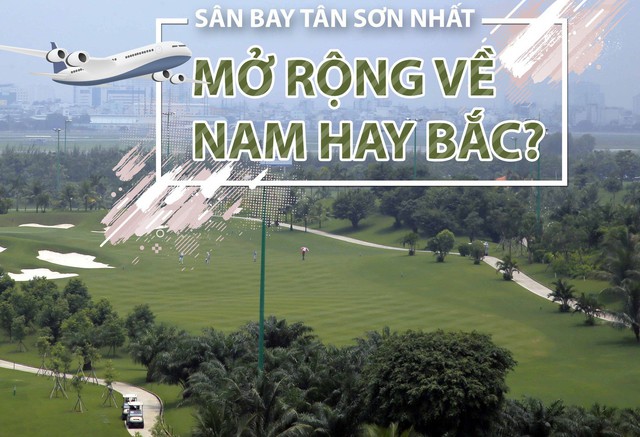 Sân bay Tân Sơn Nhất: Mở rộng về hướng nam hay bắc?