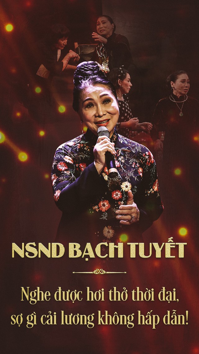 NSND Bạch Tuyết sợ gì cải lương không hấp dẫn!