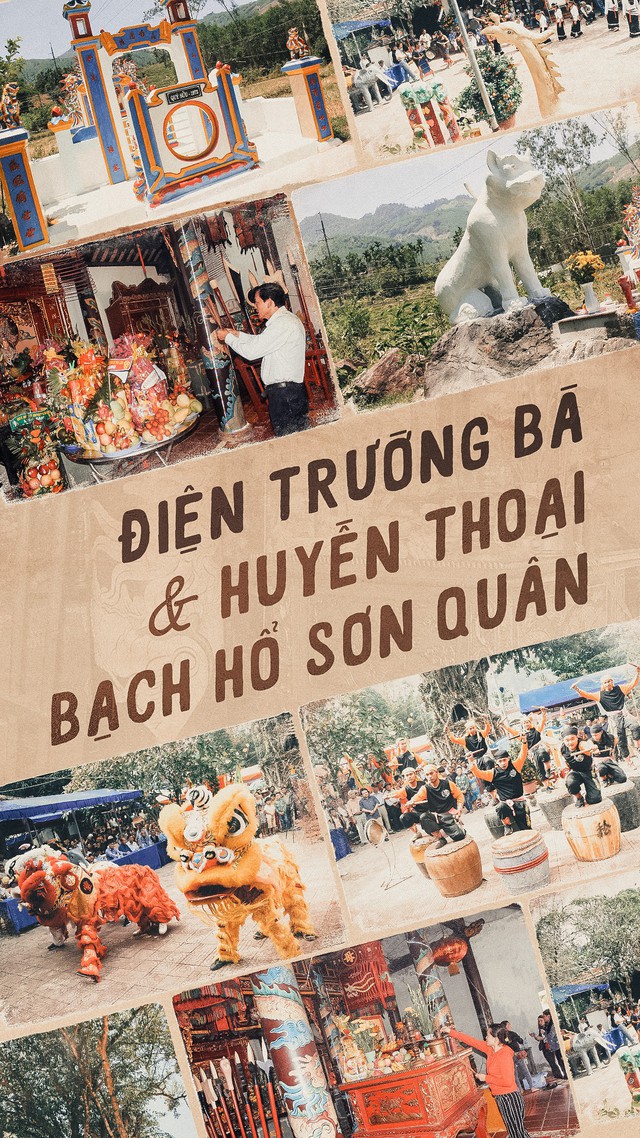Điện Trường Bà & huyền thoại Bạch Hổ sơn quân