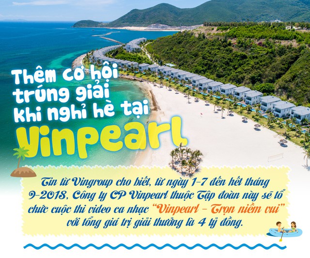 Thêm cơ hội trúng giải khi nghỉ hè tại Vinpearl