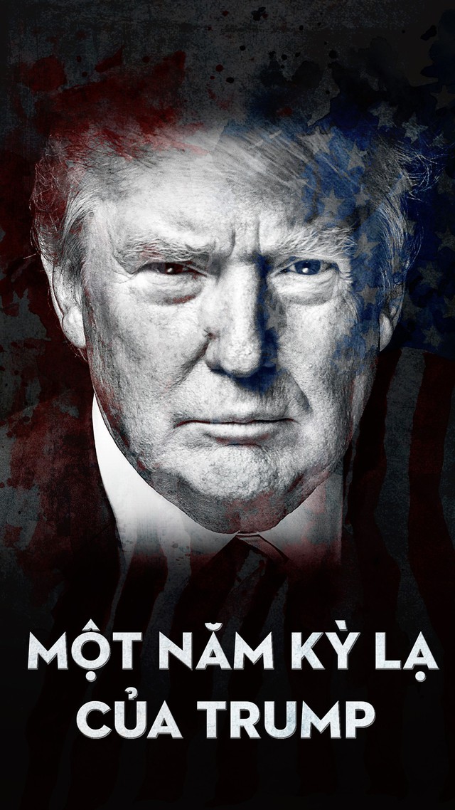 ​​​​Một năm kỳ lạ của Tổng thống Donald Trump