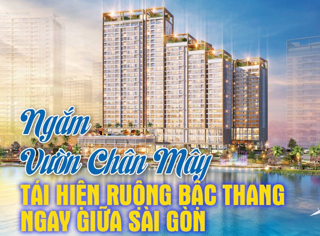 Ngắm vườn chân mây tái hiện ruộng bậc thang giữa Sài Gòn
