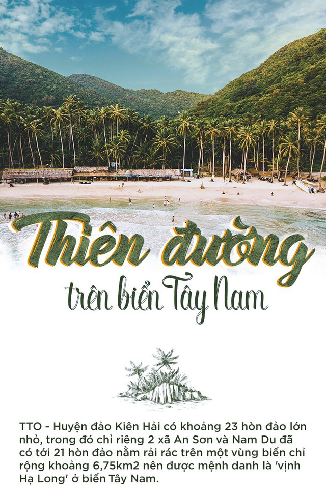 Kiên Hải - 'vịnh Hạ Long' trên biển Tây Nam