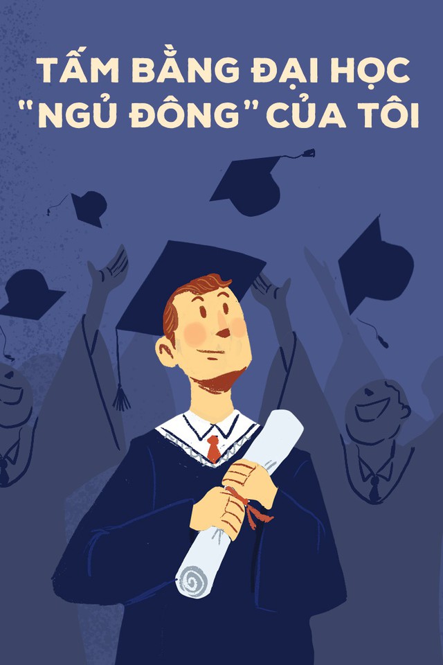 Tấm bằng đại học 'ngủ đông' của tôi