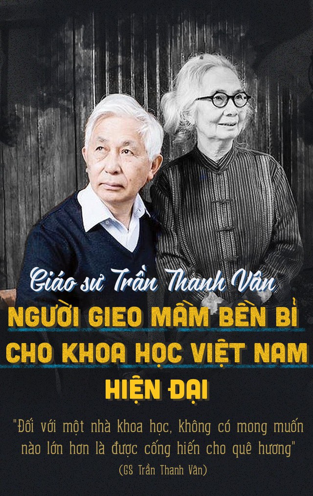 Giáo sư Trần Thanh Vân - Người gieo mầm bền bỉ