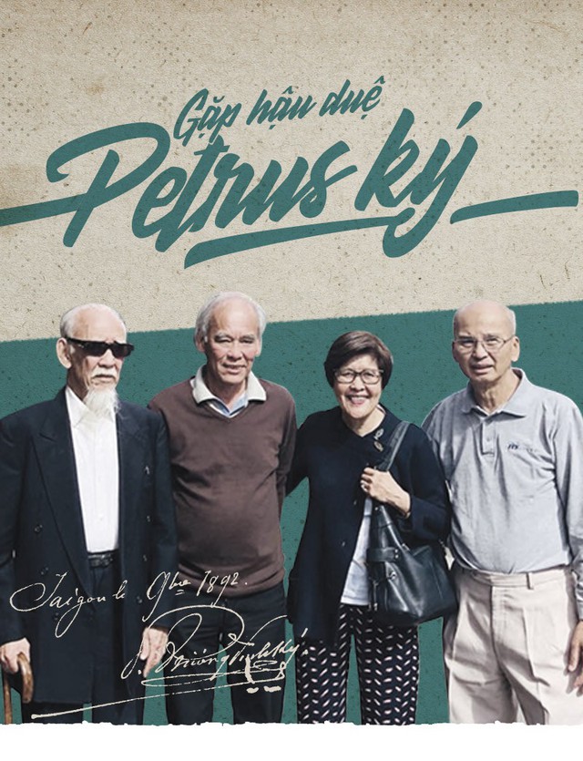 Gặp hậu duệ Petrus Ký
