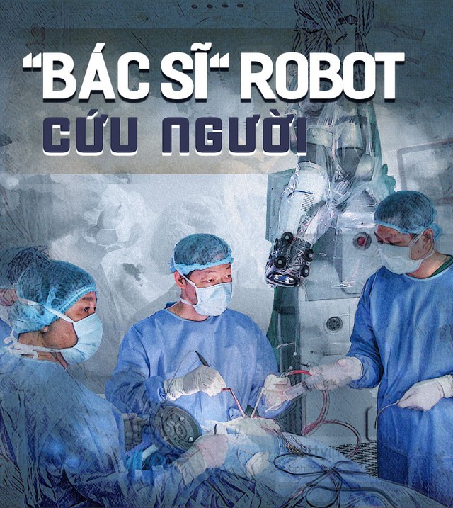 'Bác sĩ' robot cứu người