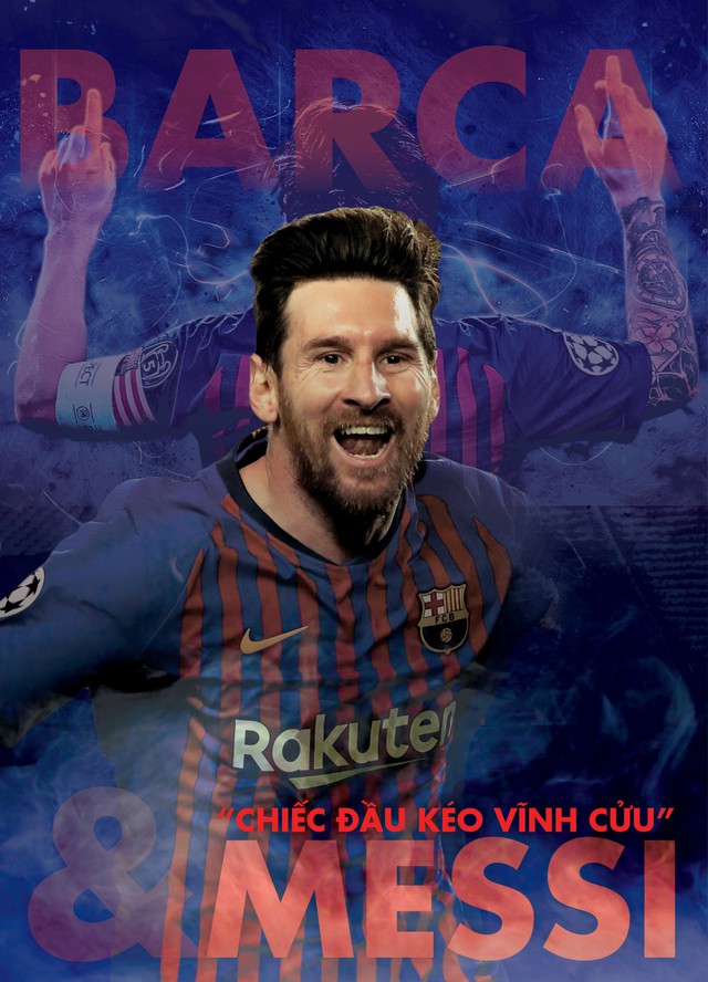Barca & 'chiếc đầu kéo vĩnh cửu' Messi
