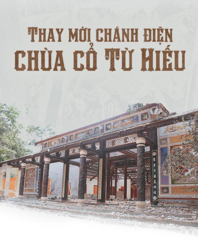 Thay mới chánh điện chùa cổ Từ Hiếu: Bỏ cổ thay mới?