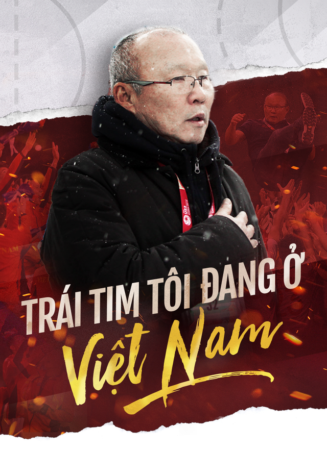HLV Park Hang Seo: Trái tim tôi đang ở Việt Nam