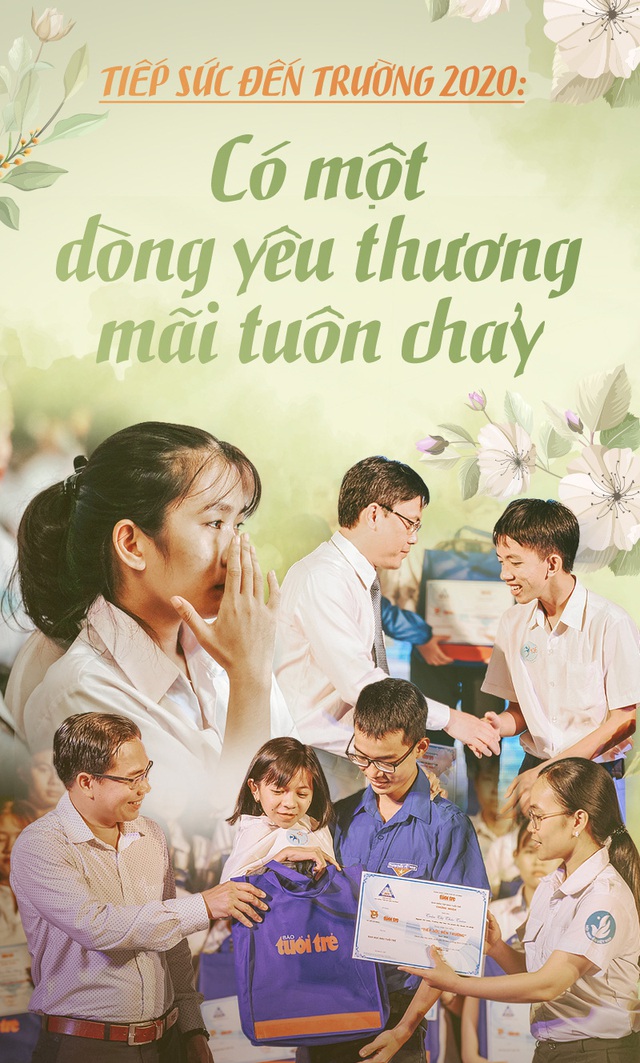 Tiếp sức đến trường 2020: Có một dòng yêu thương mãi tuôn chảy