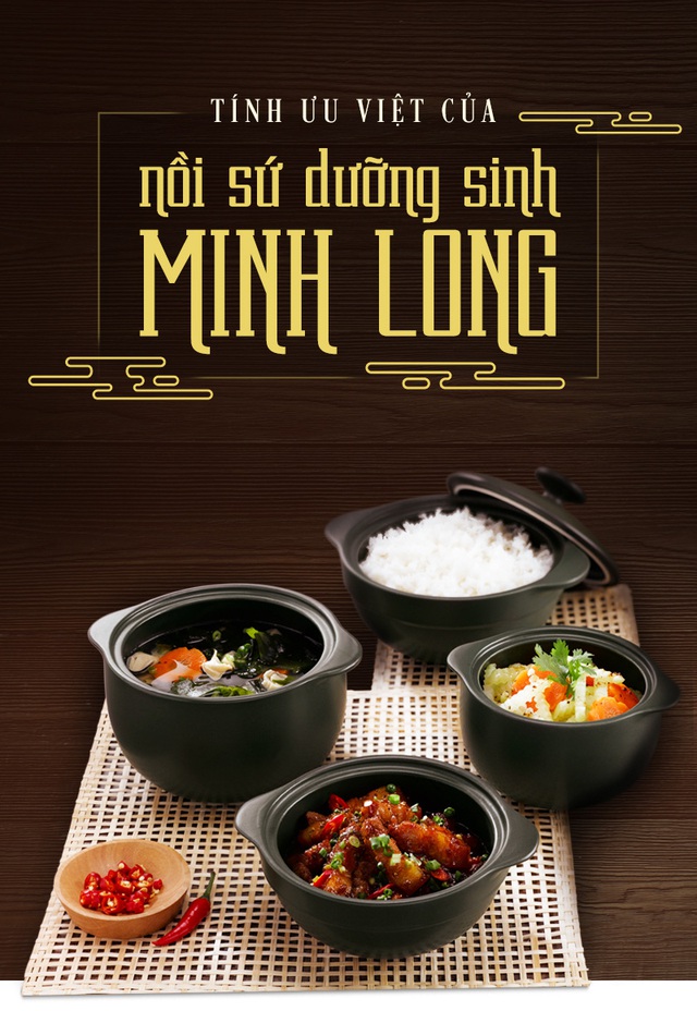 Tính ưu việt của nồi sứ dưỡng sinh Minh Long