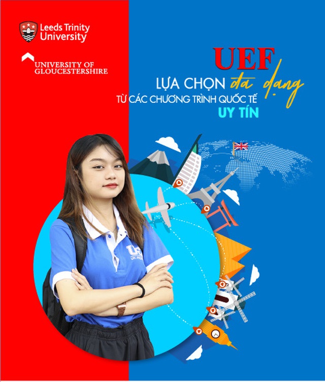 UEF lựa chọn đa dạng từ các chương trình quốc tế uy tín
