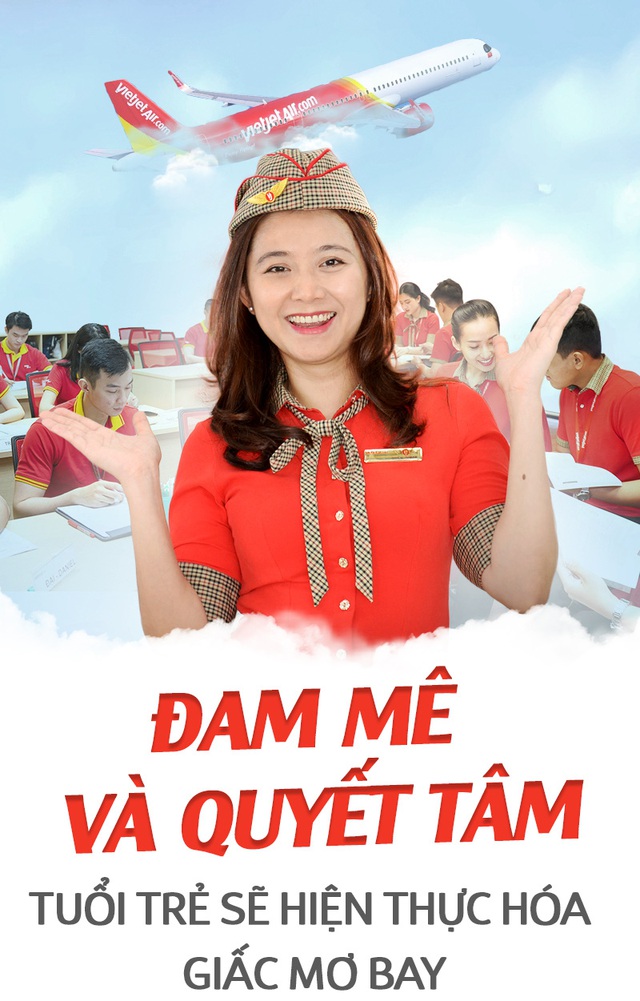Đam mê và quyết tâm, tuổi trẻ sẽ hiện thực hóa giấc mơ bay