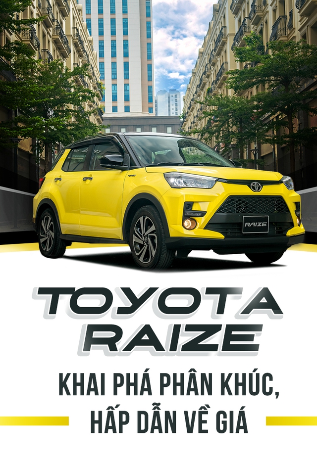 Toyota Raize: khai phá phân khúc, hấp dẫn về giá