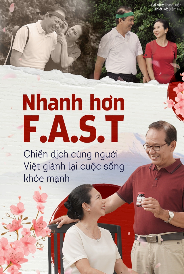 Nhanh hơn F.A.S.T: Chiến dịch cùng người Việt giành lại cuộc sống khỏe mạnh