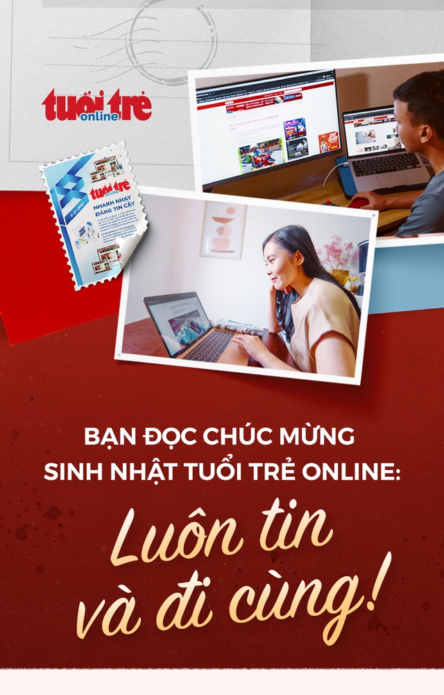 Tuổi Trẻ Online 18 tuổi: Cảm ơn bạn đọc đã click, ở lại và tin cậy!