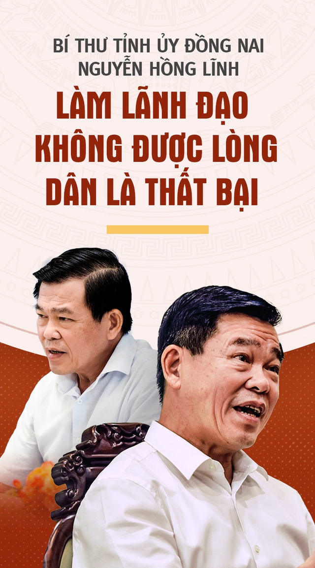 Bí thư Tỉnh ủy Đồng Nai Nguyễn Hồng Lĩnh: Làm lãnh đạo không được lòng dân  là thất bại - Tuổi Trẻ Online