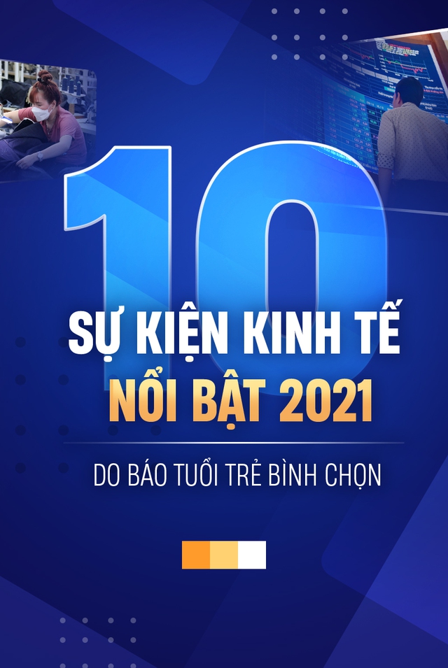 10 sự kiện kinh tế nổi bật 2021 do Báo Tuổi Trẻ bình chọn