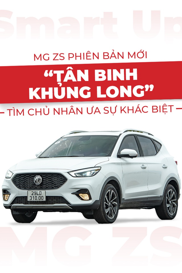 MG ZS phiên bản mới - 'Tân binh khủng long' tìm chủ nhân ưa sự khác biệt