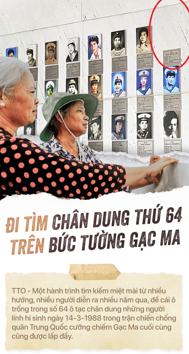 Đi tìm chân dung thứ 64 trên bức tường Gạc Ma