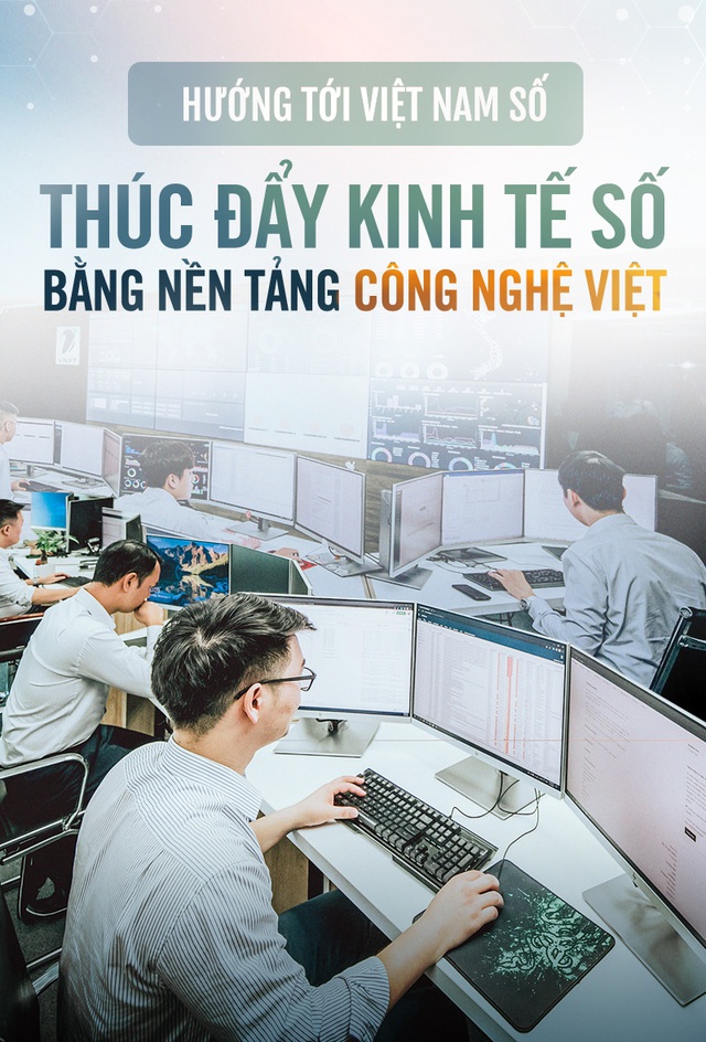 Thúc đẩy kinh tế số bằng nền tảng công nghệ Việt