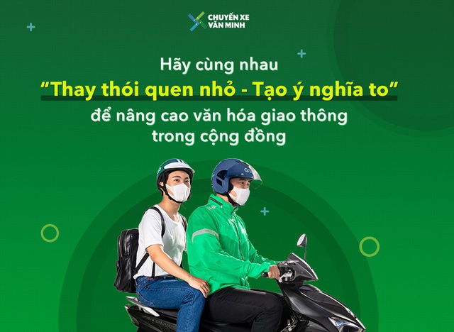 'Thay thói quen nhỏ - Tạo ý nghĩa to' để nâng cao văn hóa giao thông