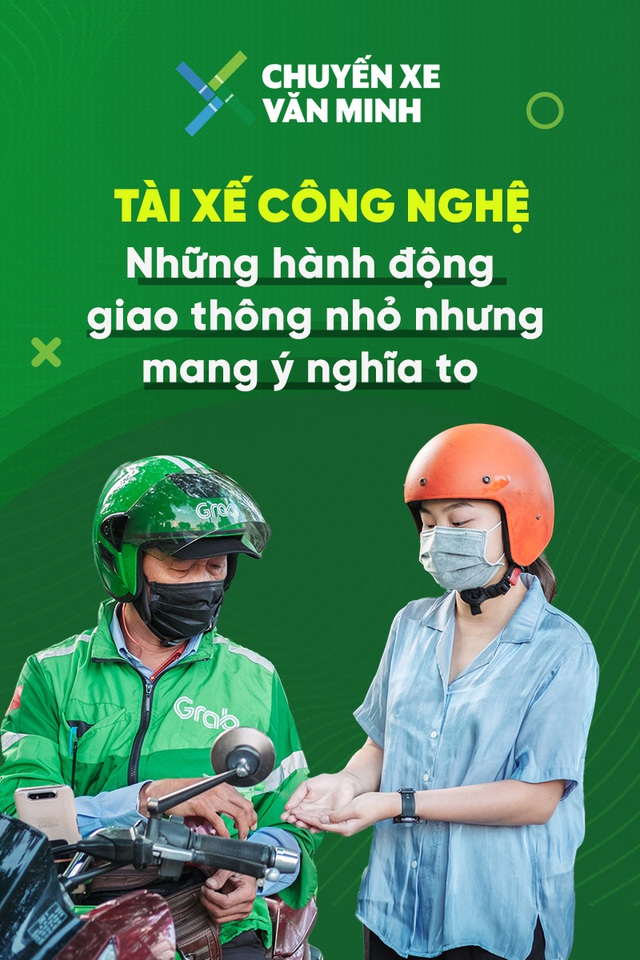 Tài xế công nghệ: Những hành động giao thông nhỏ nhưng mang ý nghĩa to