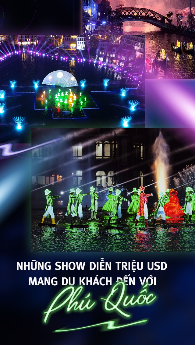Những show diễn triệu USD mang du khách đến với Phú Quốc