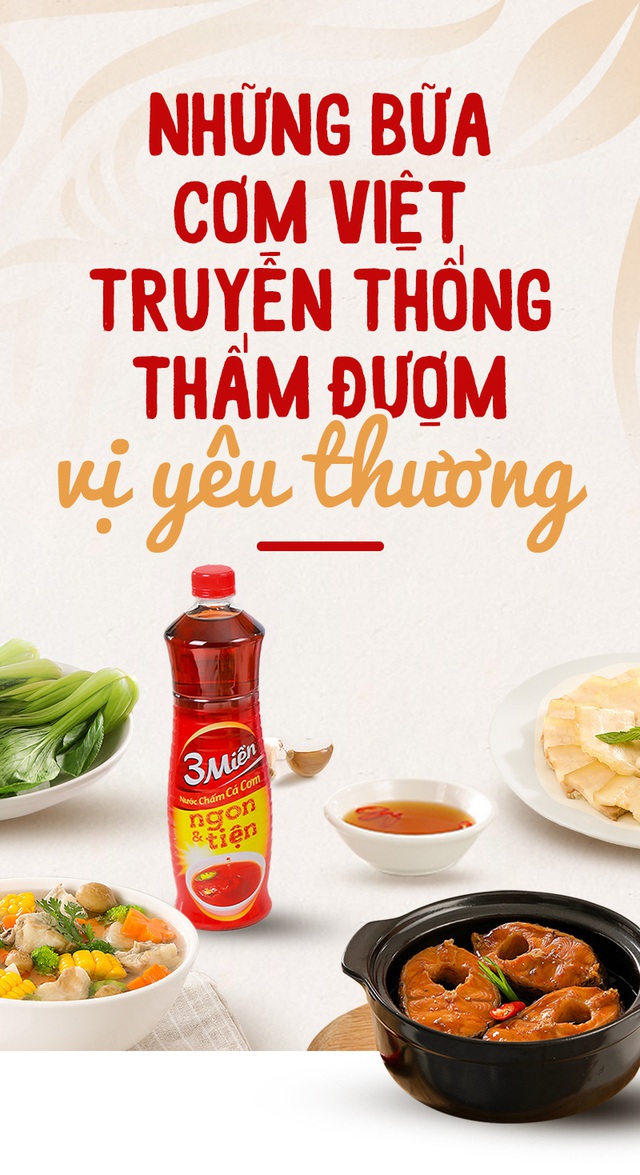 Những bữa cơm Việt truyền thống thấm đượm vị yêu thương