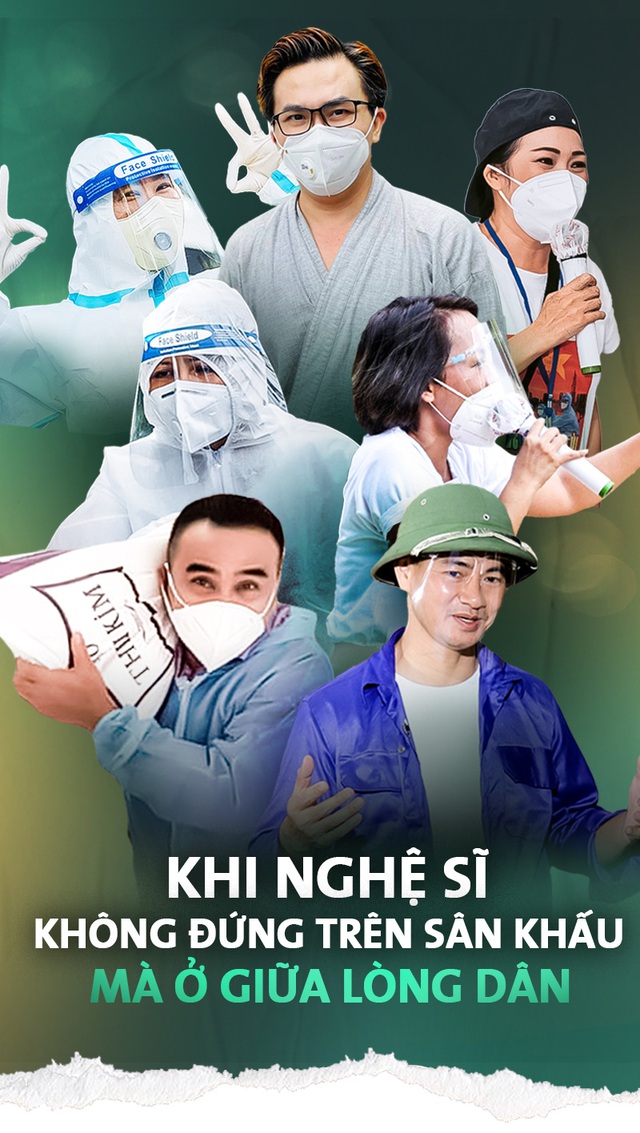 Khi nghệ sĩ không đứng trên sân khấu mà ở giữa lòng dân