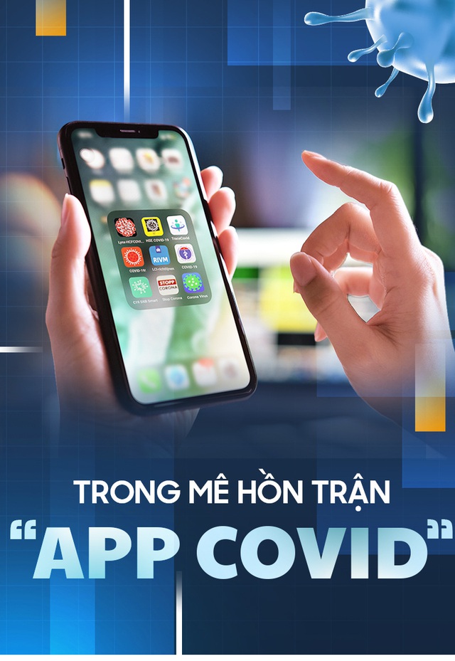 Trong mê hồn trận các app thời COVID-19