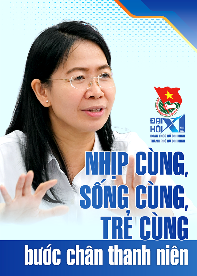 Sống cùng, trẻ cùng bước chân thanh niên