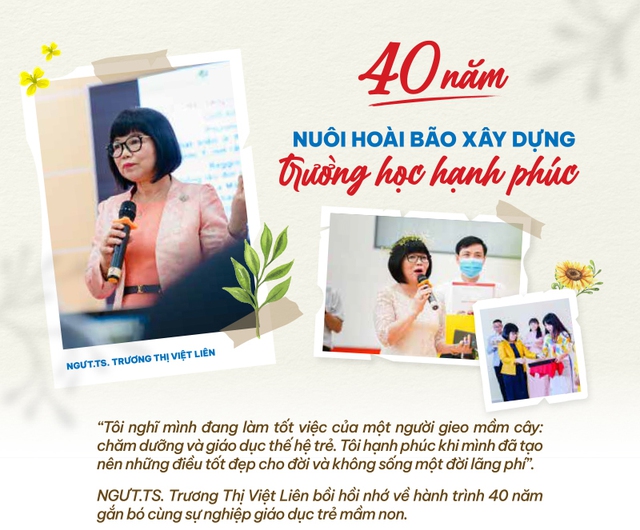 40 năm nuôi hoài bão xây dựng trường học hạnh phúc