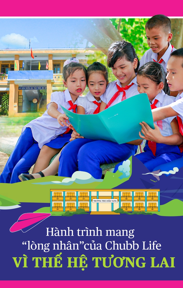 Hành trình mang “lòng nhân” của Chubb Life vì thế hệ tương lai