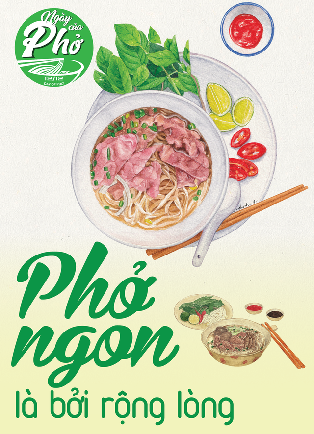 Phở ngon là bởi rộng lòng