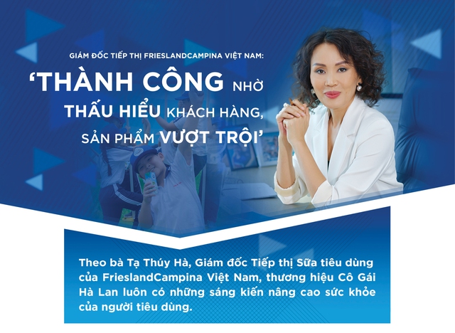Giám đốc tiếp thị FrieslandCampina Việt Nam: Thành công vì thấu hiểu khách hàng, sản phẩm vượt trội