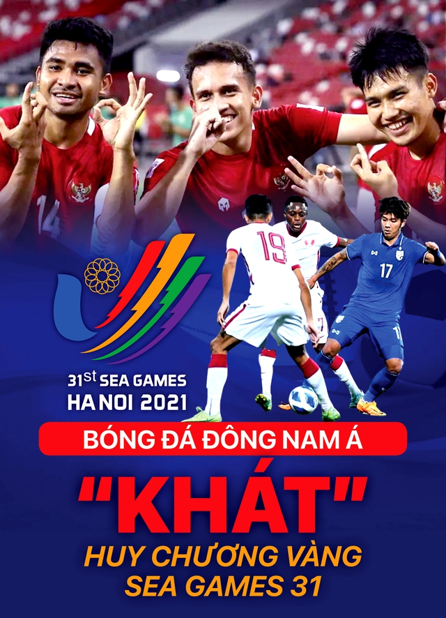 Bóng đá Đông Nam Á 'khát' HCV SEA Games 31