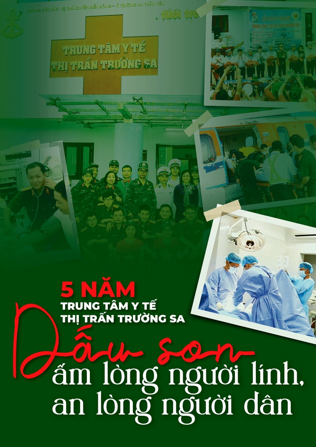 Trung tâm Y tế thị trấn Trường Sa tròn 5 tuổi
