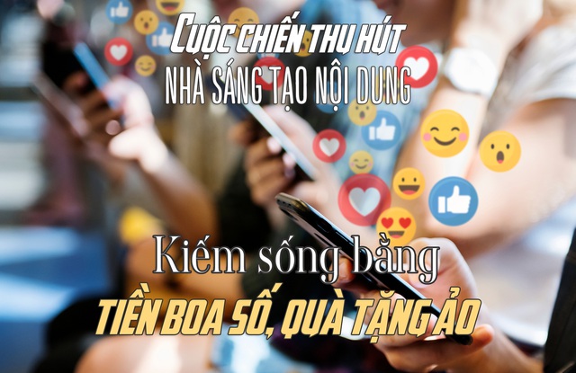 Sáng tạo nội dung kiếm sống từ tiền ảo