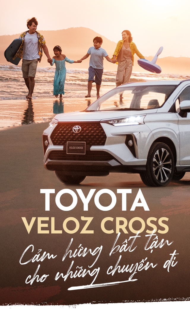 Toyota Veloz Cross - cảm hứng bất tận cho những chuyến đi