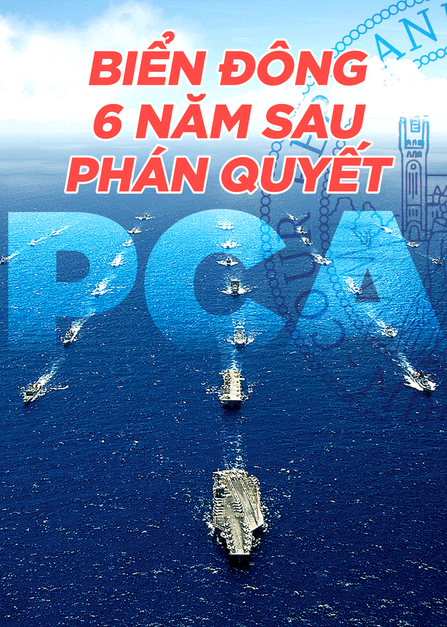 Biển Đông 6 năm sau phán quyết PCA