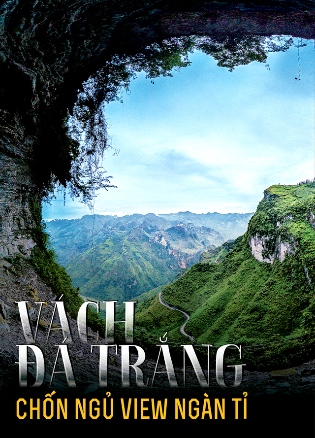Vách đá trắng - chốn ngủ view ngàn tỉ