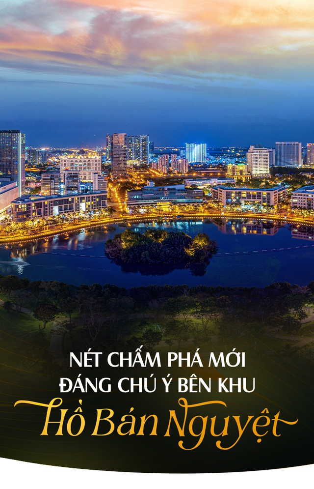 Nét chấm phá mới đáng chú ý bên khu Hồ Bán Nguyệt