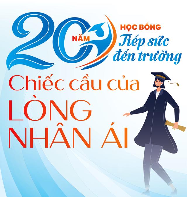 20 năm học bổng Tiếp sức đến trường: Chiếc cầu của lòng nhân ái