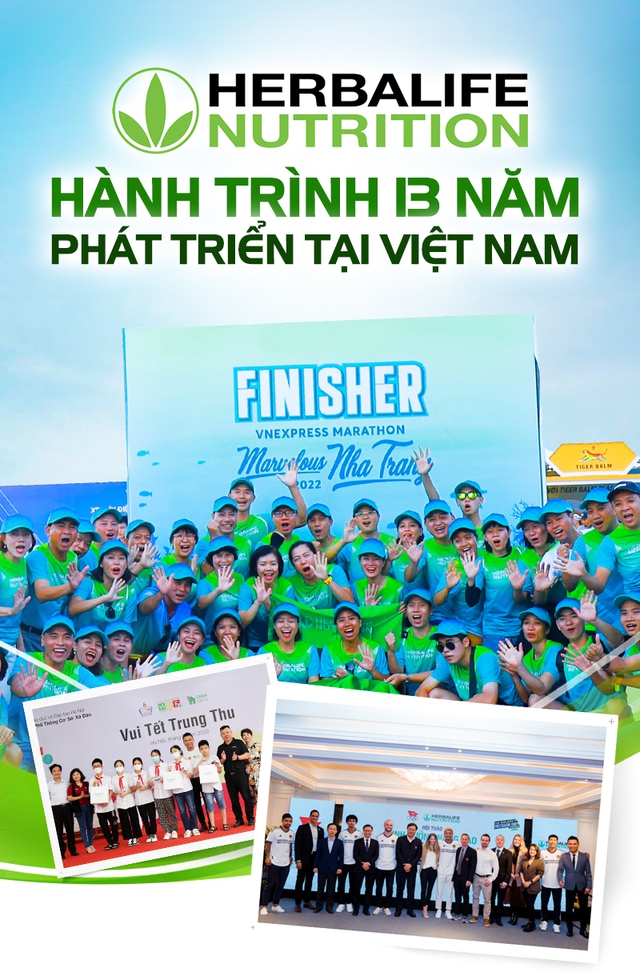 Herbalife: Hành trình 13 năm phát triển tại Việt Nam