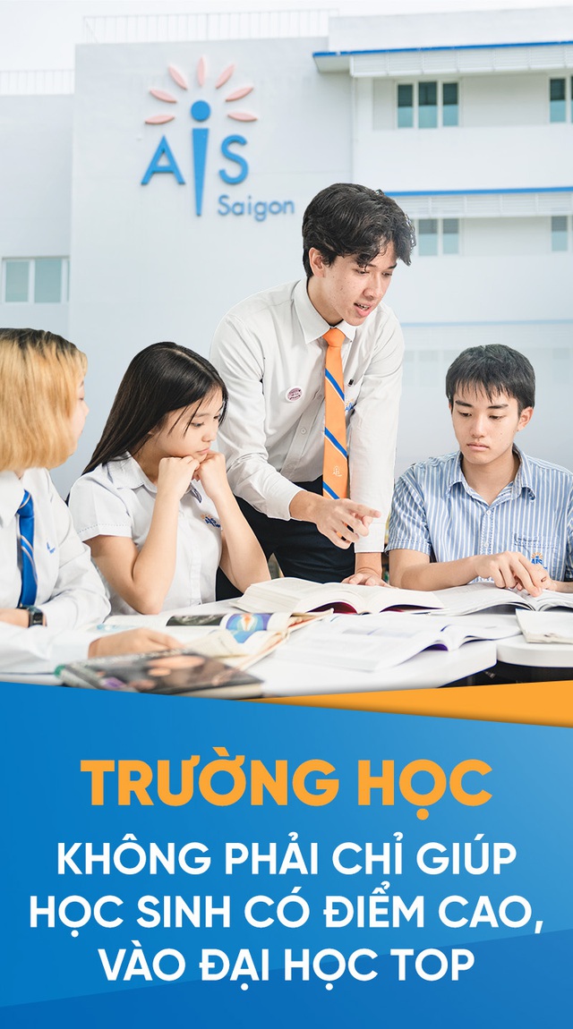 Trường học không phải chỉ giúp học sinh có điểm cao, vào đại học top