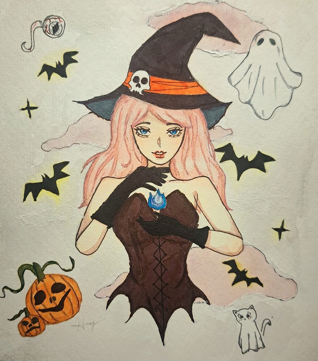 Rộn ràng ngày hội Halloween tại các trường - Ảnh 5.